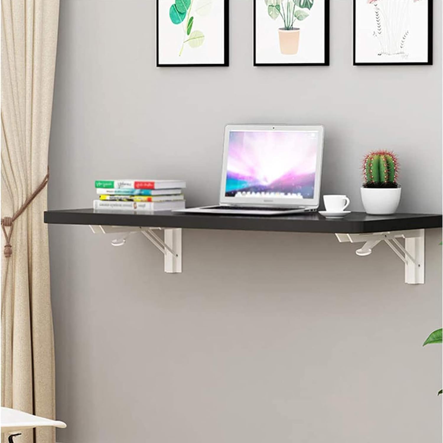 Wall Mounted Fold Down Desk for Small Spaces Q22079