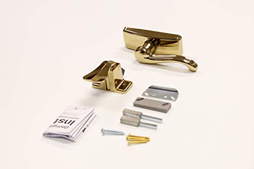 Storm Door Georgian Lever White B937
