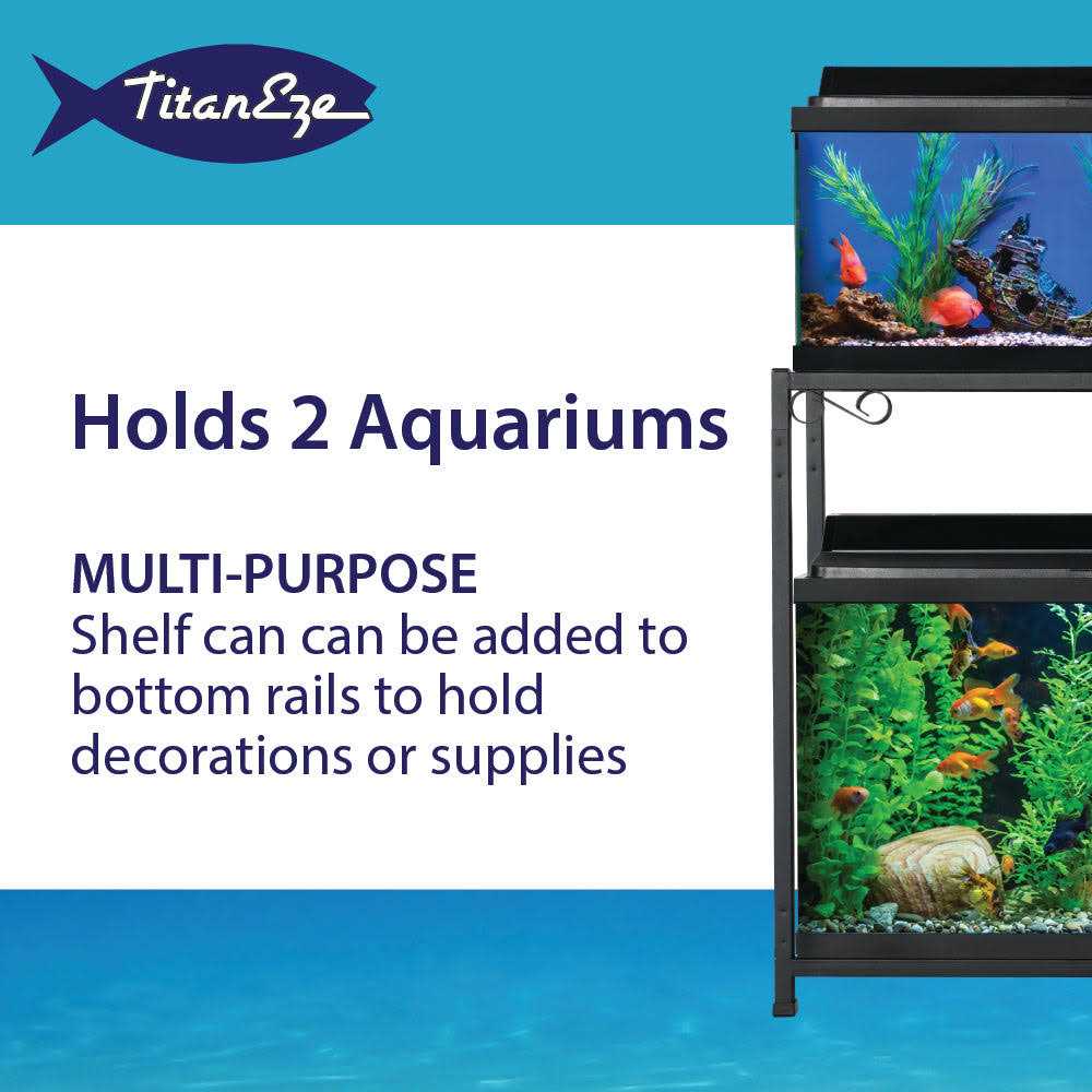 Double Aquarium Stand Fish Tank Stand R583