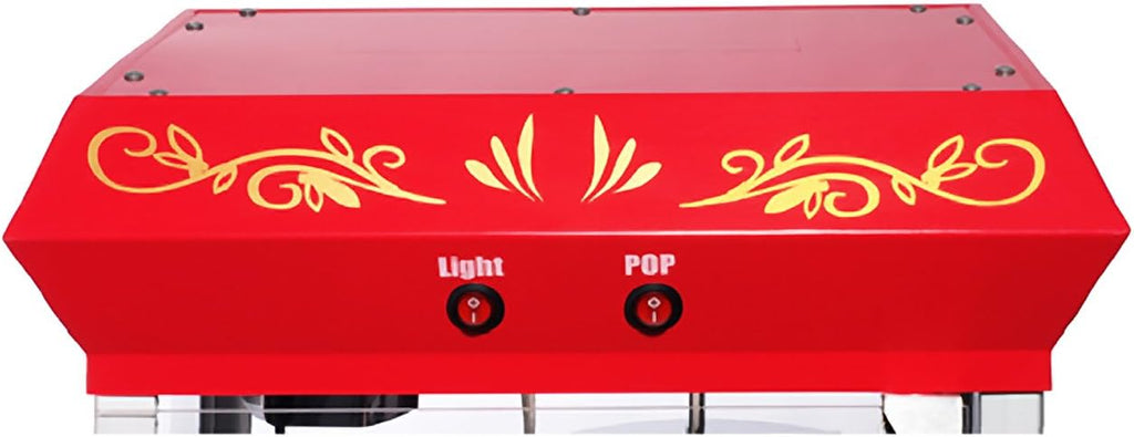 Red Foundation Top Popcorn Popper Machine, 4 Ounce P897767