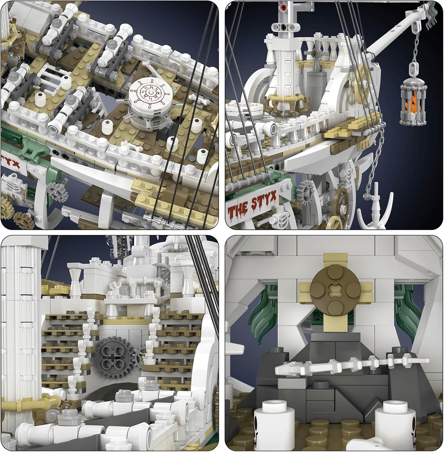 Pirate Ship Building Blocks Set (3769 Pieces) E608