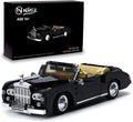 Nifeliz Retro Car ​Silver Cloud MOC Building Blocks and Construction Toy, Adult Collectible Model Cars Set to Build, 1:14 Scale Sports Car Model (1096 Pcs)