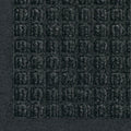 M+A Matting - 280540410 280 WaterHog Fashion Polypropylene Fiber Entrance Indoor/Outdoor Floor Mat, SBR Rubber Backing, 10' Length x 4' Width, 3/8" Thick, Charcoal