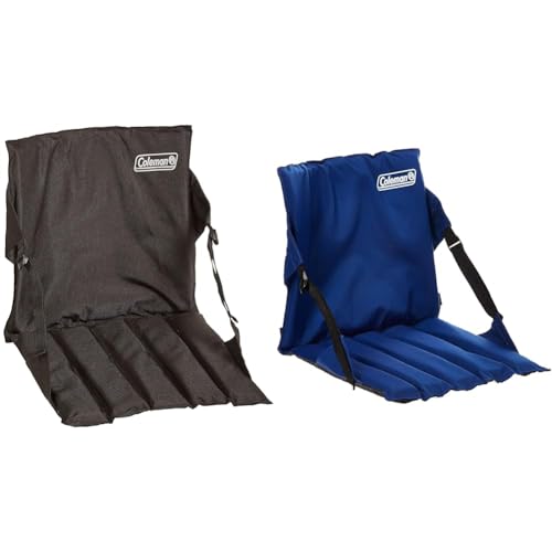 Coleman Portable Stadium Seat Cushion | Lightweight Padded Seat for Sporting Events and Outdoor Concerts | Bleacher Cushion with Backrest