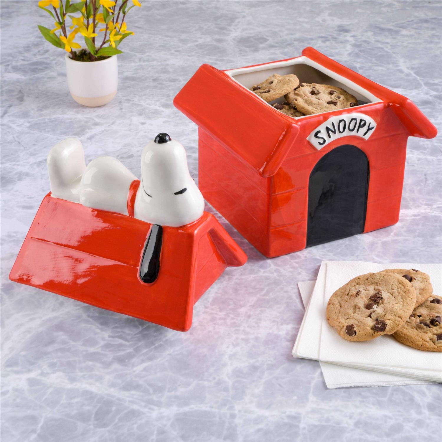 Snoopy Dog House Cookie Jar W46013