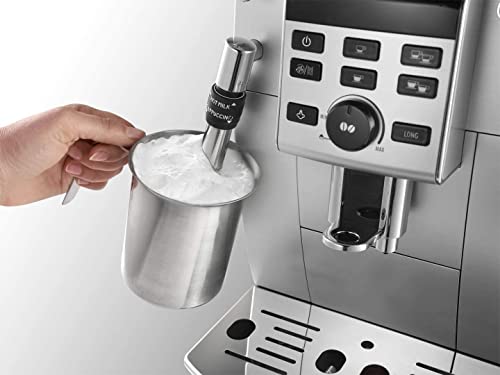 Super Automatic Espresso Machine with Milk Frother, Silver M369