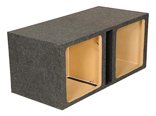 15" Dual Heavy Duty Vented Square Subwoofer Enclosure Box S2855