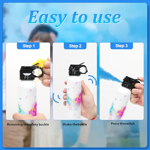 Large Gender Reveal Fire Extinguisher Color Blaster 2 Packs Baby Boy Blue Smoke X66165