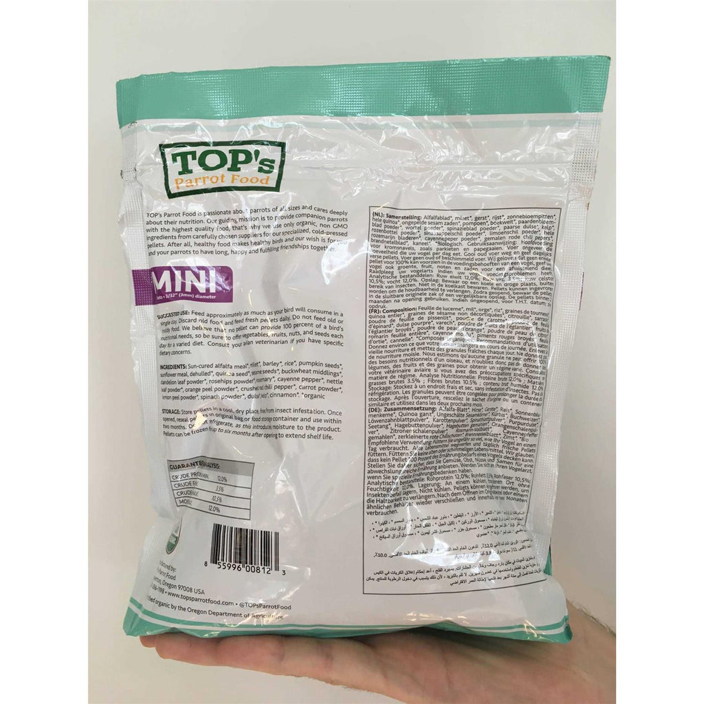 Parrot Food Mini Pellets 1lb Bird Food B79975