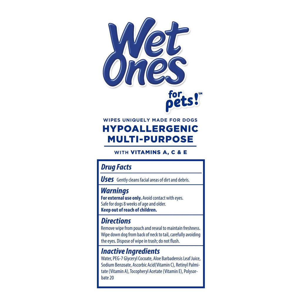 Hypoallergenic Multi-Purpose Dog Wipes W504
