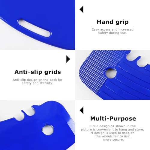 Slide Transfer Board for Wheelchair, Bed to Chair, Non-Slip, 440 lbs J934945