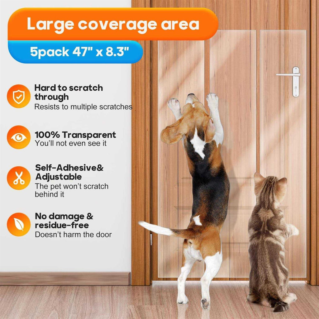 Door Protector from Dog Scratching for Door Frame, 5-Pack P369