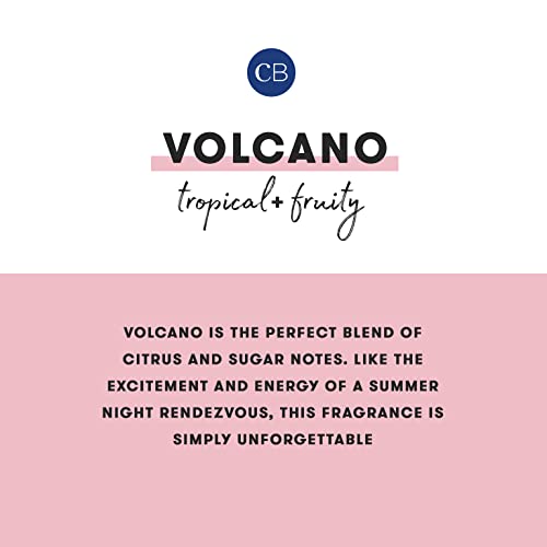 Volcano Scented Candle - Tropical Fruits & Sugared Citrus - 19 oz W36841