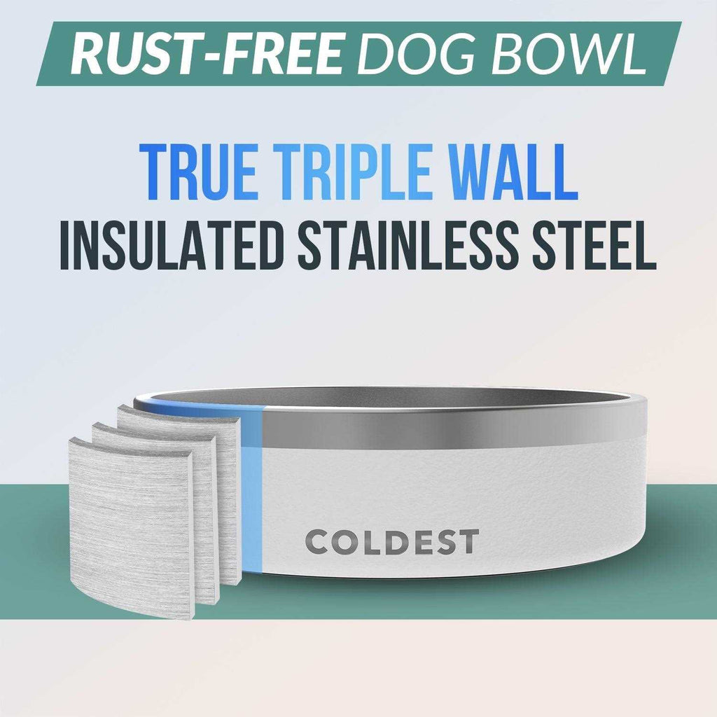 Stainless Steel Non Slip Dog Bowl K1731