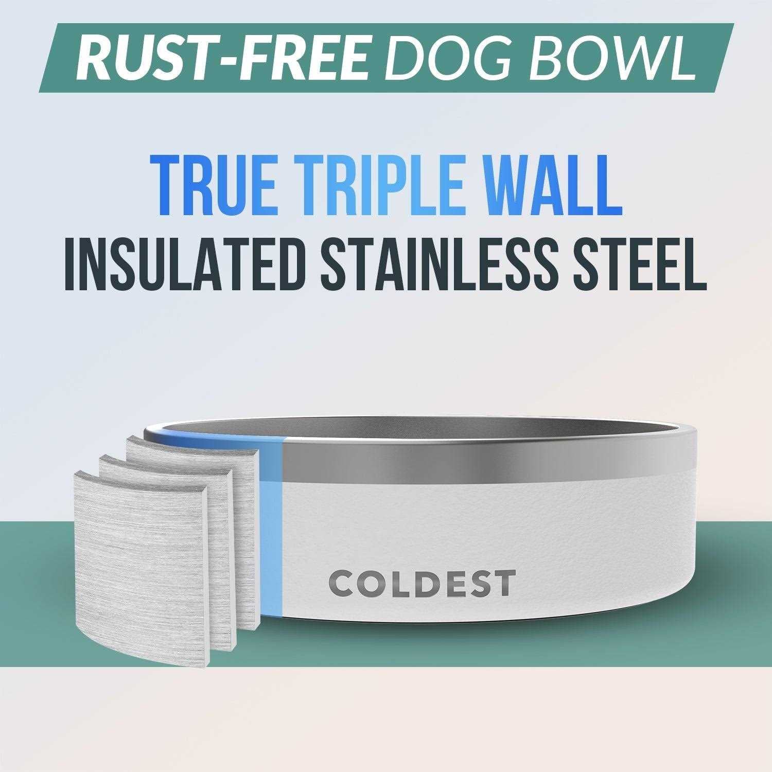 Stainless Steel Non Slip Dog Bowl K1731