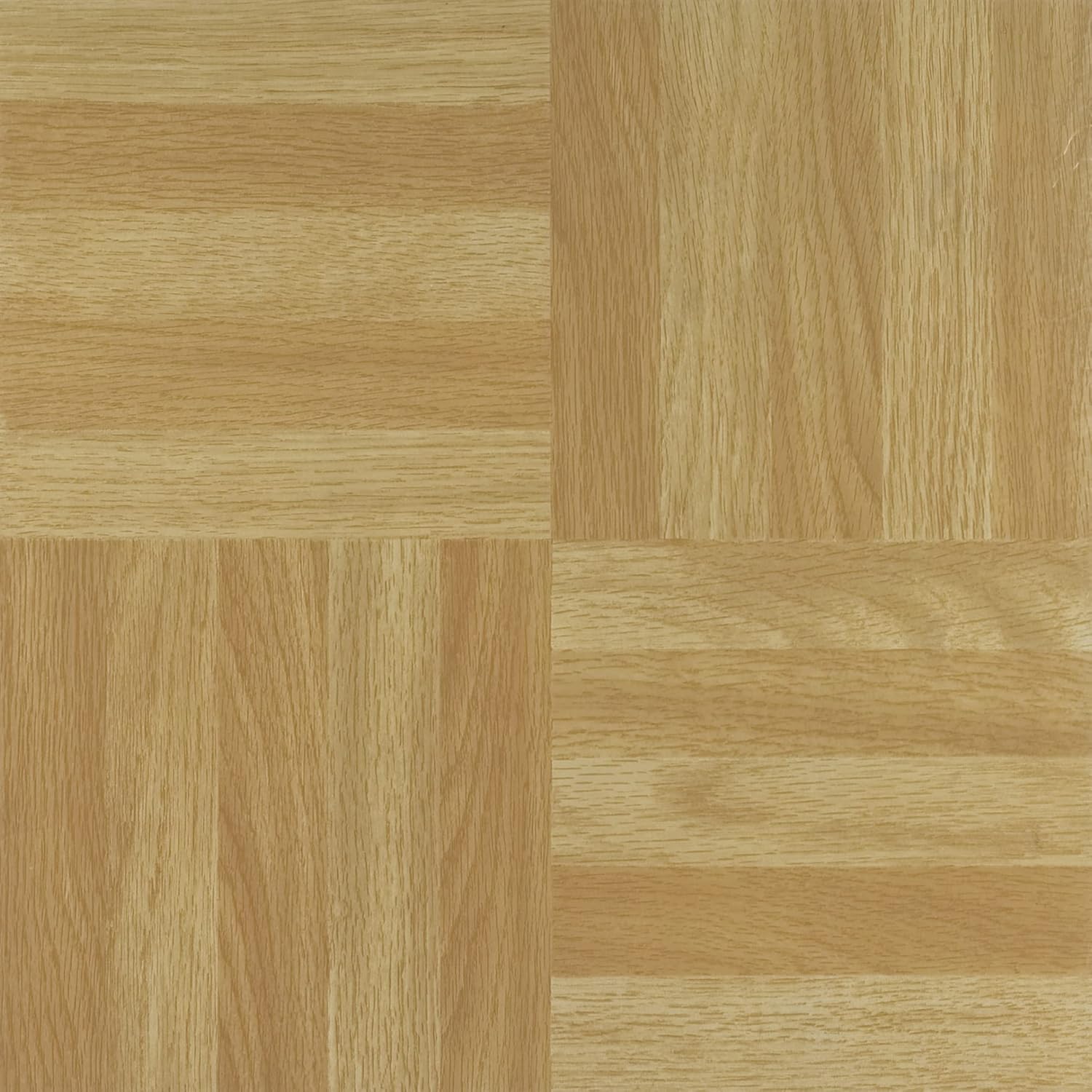 Nexus Self Adhesive 12-Inch Vinyl Floor Tiles, 20 Tiles - 12" x 12", Four Finger Square Parquet Pattern - Peel & Stick, DIY Flooring for Kitchen, Dining Room, Bedrooms & Bathrooms by Achim Home Decor