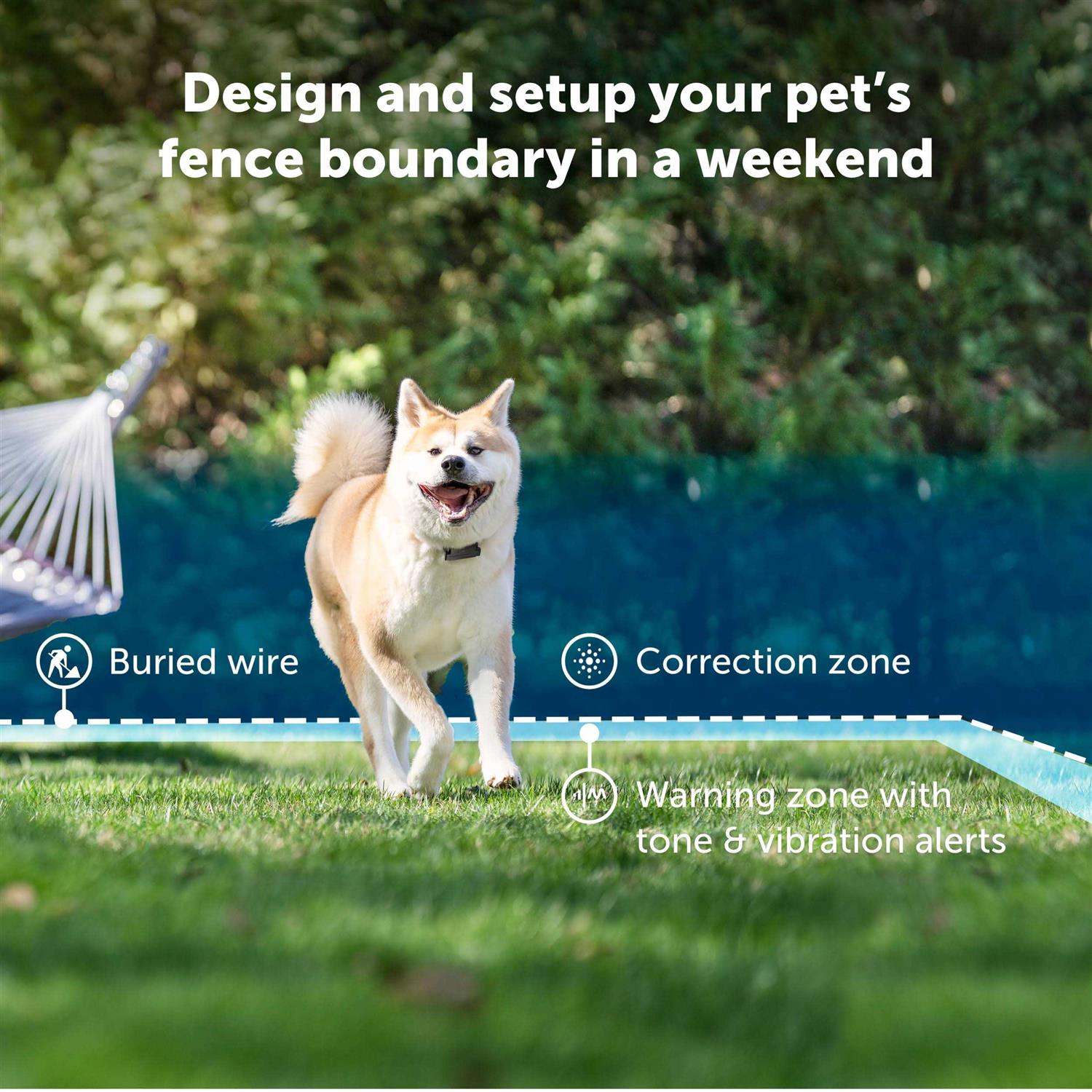 In-Ground Stubborn Dog Fence Q2952