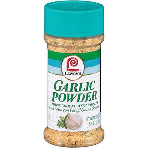Lawry's Coarse Ground with Parsley Garlic Powder, 5.5 oz