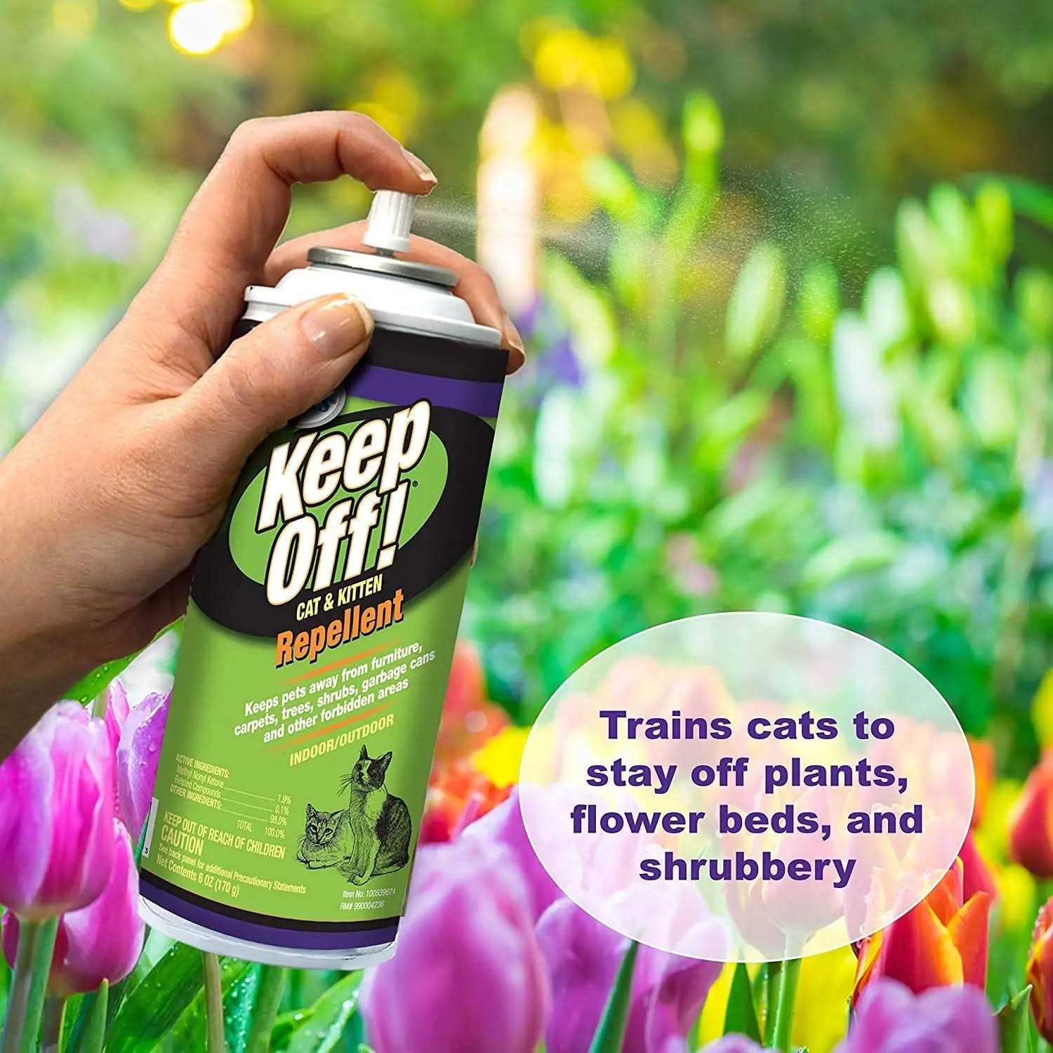 Cat Repellent for Indoor & Outdoor Use E76884