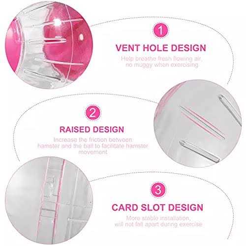 Transparent Hamster Exercise Ball for Small Pets L202