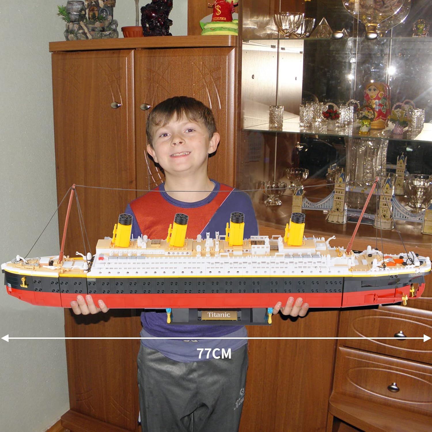 Titanic Ship Model Building Block Set Toy for Kids & Adults, 2401 Pieces S142