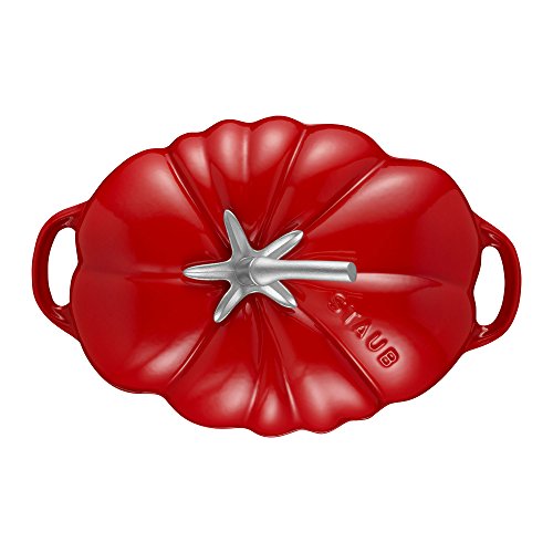 Cast Iron Dutch Oven 3-qt Tomato Cocotte R1927