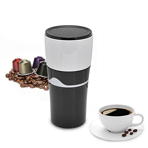 Portable Single Serve Coffee Maker for Travel Camping Office J253401