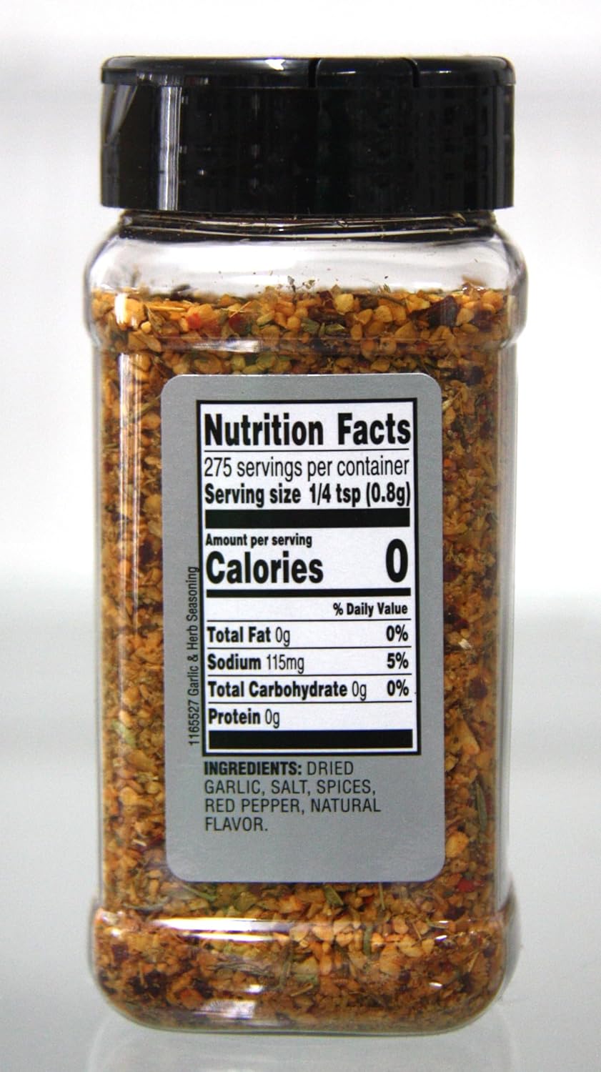 Roasted Garlic and Herb Seasoning, 7.75 oz C953688