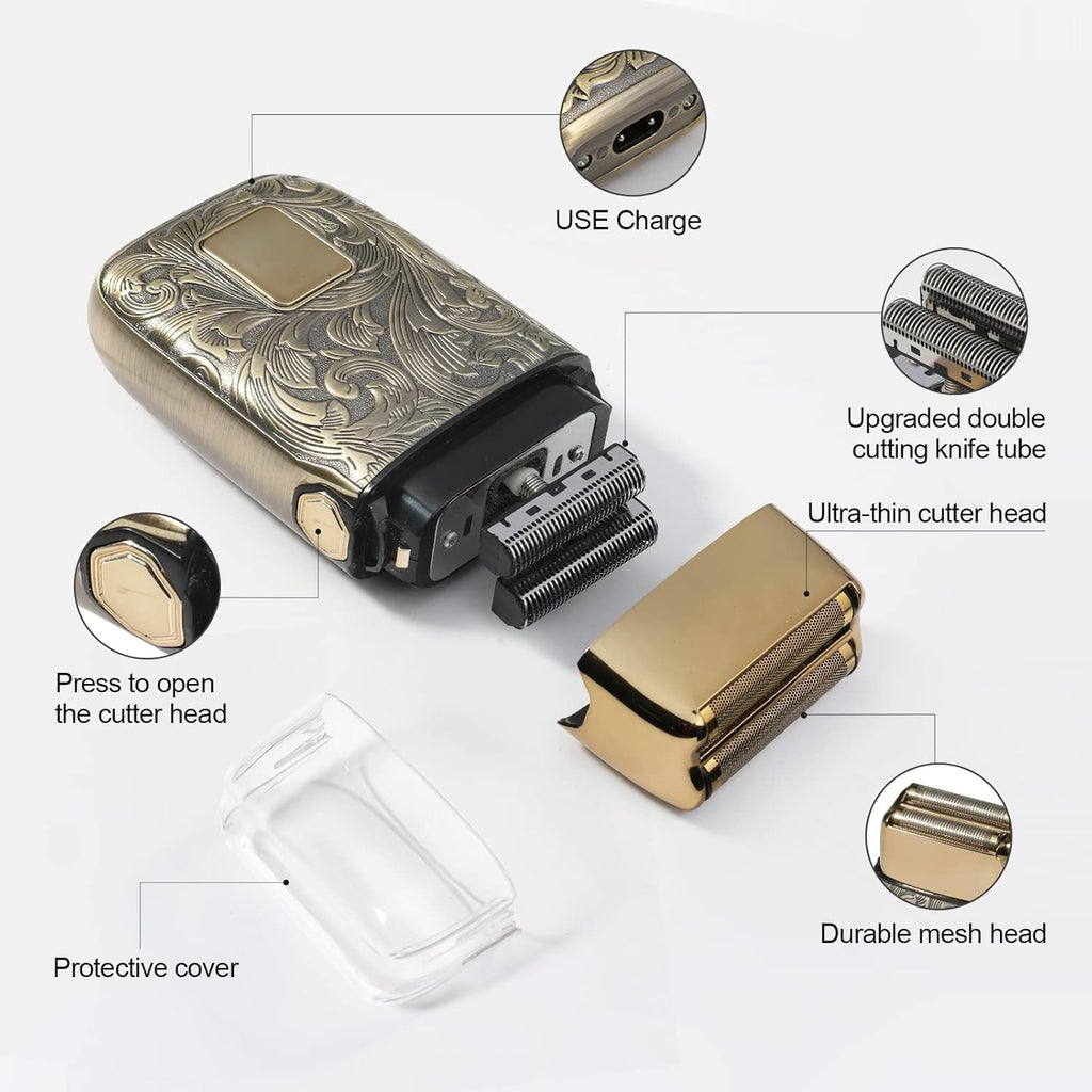 Beard Trimmer for Men with Electric Shaver, Grooming Kit O3665