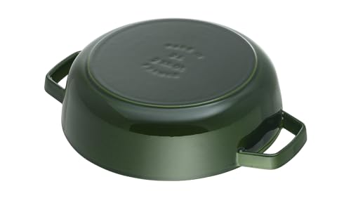 Cast Iron Chistera 28 cm Basil Green H7083