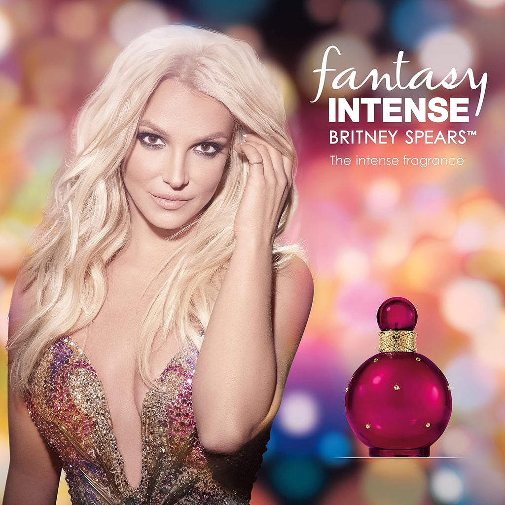 Fantasy Intense Eau De Parfum Spray for Women, 3.3 Fl Oz I80354