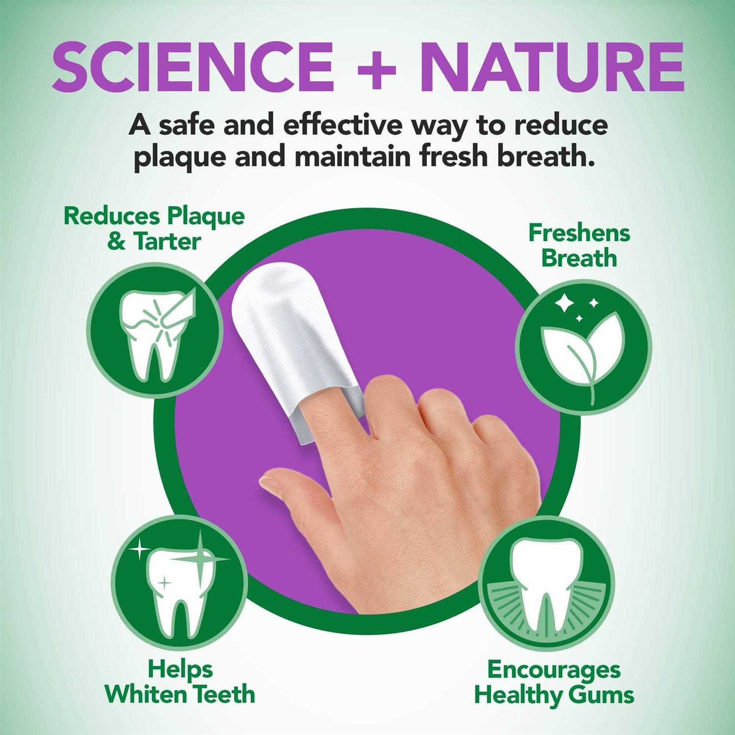 Dental Care Finger Wipes for Dogs and Cats T5464