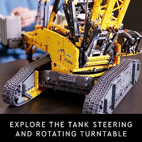 Crawler Crane Building Kit for Adults, Display Model with Winch System C6880